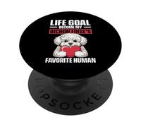 Bichon frisé PopSockets PopGrip Adhésif