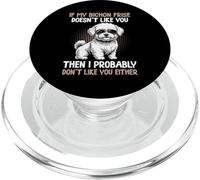 Bichon frisé PopSockets PopGrip pour MagSafe