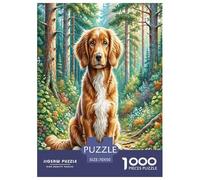 Bichon Havanais Puzzle 1000 Pieces Cadeau Unique Jeu Éducatif Challenge Toy À De Qualité Supérieure Peinture Art pour Adultes Enfants 70x50cm/1000pcs
