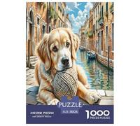 Bichon Havanais Puzzle 1000 Pièces Educa Jouet en Bois Divertissement Créatif De l'art De La Décoration Jeu Éducatif Challenge Toy Adultes Et Enfants À Partir De 14 Ans 38x26cm/1000pcs