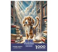 Bichon Havanais Puzzles 1000 Pieces Cadeau Unique Jeu Éducatif Défi Jouet À De Qualité Supérieure Peinture Art pour Adultes Et Enfants 70x50cm/1000pcs