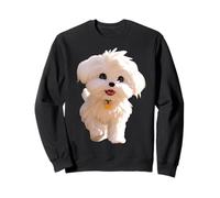 Bichon Maltais Petit Chien Bichon Maltais Amour Mignon Sweatshirt