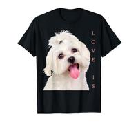 Bichon maltais pour chien, maman, papa, chiot, bichon frisé, malte T-Shirt