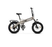 Bicicleta eléctrica Nilox NXEBX10GR plegable 13Ah 36V 70km autonomía aluminio LCD