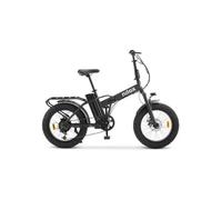 Bicicleta Eléctrica Nilox Plegable 250w 70km Autonomía 20? 6 Velocidades Lcd Acero Negro Multicolore