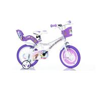 Bicicletta Bambina Unicorn Academy 14 Pollici Dino Bikes