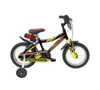 Bicicletta Bambino Sport 1 Nero E Giallo 14 Pollici Multicolore
