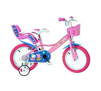 Dino Bikes Peppa Pig 14 Bike Rose 4-7 Years Garçon Pink