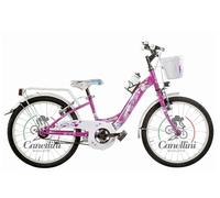 BICICLETTE CANELLINI Vélo Fille Venere 20 BABY BUNNY- Roues 20" (fuxia)