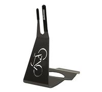 Bicisupport Support vélo Funny – pour roue arrière et frein à disque – Argenté/Noir