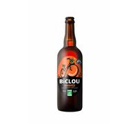 BICLOU-Bière Biclou ambrée - 75 cl