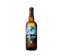 BICLOU-Bière Biclou blanche - 75 cl
