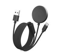 Bicmice Câble de charge multiple pour Samsung Galaxy Watch 6/6 Classic/5/5 Pro/4/4 Classic/3/Active 2/Active, câble de charge 2 en 1 en nylon tressé avec USB-C pour téléphones, tablettes, écouteurs,