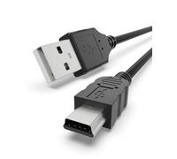 Bicmice USB Câble Chargeur Compatible avec Canon Nikon Camrea,PS3 Controller,Gopro,Dash Cam,Hard Drive,Garmin GPS,Microphone,Texas Instruments Calculator,MP3/MP4 Câble USB A vers Mini-B