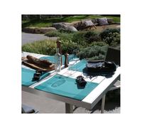 BICOLOR Set de table 100% polyester enduit 35x50 Lagon SUD ETOFFE
