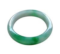 Bicolore Vert Clair en Jade Birman Princesse élégante (Couleur : A, Taille : 61-62 mm)