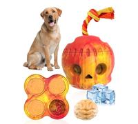 Biconimi Jouets pour chien La Reine des Neiges - Jouet d'enrichissement pour chien - Jouet interactif pour chien de grande taille - Jouet en caoutchouc facile à nettoyer