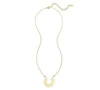 bicup Collier Pendentif Argent Bijoux Hommes Femmes Necklace Collier Pendentif Géométrique Pour Femme Demi-Femme Or