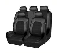 BICUP Housse Siege Voiture pour Citroen DS3/DS3 Racing/DS3 Cabrio/DS4/DS5/DS3 Crossback/DS 4S, Complet Housses de Siège Voiture, Auto Couvre Sieges Accessoires Interieur,Black