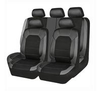 BICUP Housse Siege Voiture pour Citroen DS3/DS3 Racing/DS3 Cabrio/DS4/DS5/DS3 Crossback/DS 4S, Complet Housses de Siège Voiture, Auto Couvre Sieges Accessoires Interieur,Grey