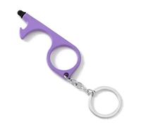 bicup Porte-Clés Femme Homme Keyrings Keychains Bouton Porte-Clés Décapsuleur Porte-Clés 8Cm Style2Purple