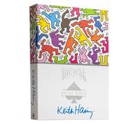 Bicycle Artist Series Keith Haring Jeu de Cartes à Jouer édition limitée 2 Jeux de qualité supérieure, Coffret Cadeau