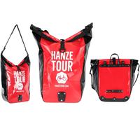 Bicycle Bag For Luggage Rack,24 L,Made Of Pvc Tarpaulin,Waterproof,With Roll-Up Closure,Shoulder Strap,Also For Camping And Fishing,Trekking