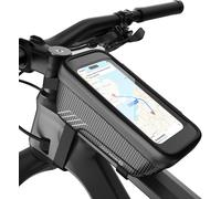 Bicycle Bag,Waterproof Bicycle Handlebar Bag,Bicycle Frame Bag With Touch Screen In Tpu, Mobile Phone Bag,Scratch-Resistant,Mtb Handlebar Bag Suitable For Phones Up To 6.7 Inches
