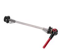Bicycle Bicyle Release rapide Bouchette de roue en alliage Ensemble en alliage titane haute résistance Léger durable pour les vélos de montagne Bike Black Red 1PCS (74 mm)
