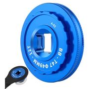 Bicycle Bottom Bracket Tool, Heavy Duty Repair Crank, 2.1x0.3inBB Removal Tool with Ergonomic Grip, Cycling Maintenance Kit with Heat Treated Steel, Bike Bracket Socket for Rider Builder Restoration