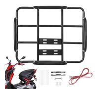 Bicycle Cargo Carrier Rack - Smooth Rear Luggage Holder for Commuting | Bicycle Carrier Rack for Cycling, Bike Accessories, Commuting, Touring, Grocery Shopping, Outdoor Adventures, Weekend