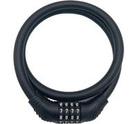 Bicycle Combination Cable Lock-Quality Twisted Steel Cable With Silicone Coated Water And Scratch Resistant-Ideal For Bikes