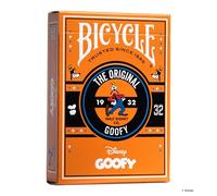 Bicycle Disney Goofy Jeu de Cartes pour collectionneurs et Fans inspiré du célèbre Personnage canin
