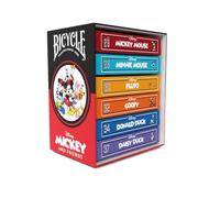 Bicycle Disney Mickey et Ses Amis, Coffret de Cartes à Jouer