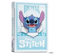 Jeu classique Cartamundi Bicycle Disney Stitch Multicolore