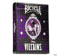 Jeu d’ambiance Bicycle Disney Villains Vert et Violet