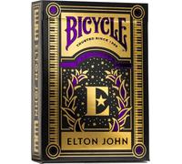 Bicycle Elton John - Jeu De 54 Cartes À Jouer - Jeu Emblématique - Magie/Carte Magie, Jaune[Z1943]