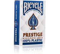 Bicycle F44100 - Prestige - Jeu De Cartes 7 Ans To 99 Ans Professionnel En Plastique - Coloris Aléatoire[Z1050]