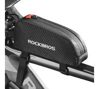Bicycle Frame Bag 1l/0.9l Lightweight Triangle Bike Pannier Bag Thin Mtb Bike Front Bag Gravel Resistant Compact Reflective Cycling Scratch Cut Portable Side Strap Polyester