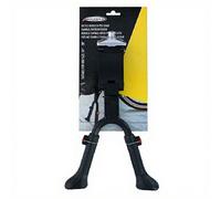 Bicycle Gear Béquille Centrale Double pour Vélos 24 à 28 Pouces - Longueur Réglable - Noir