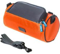 Bicycle Handlebar Bag,Electric Scooter Bag,Waterproof Bicycle Handlebar Bag With Touch Screen In Tpu For Smartphone,Bicycle Bag With 1 Shoulder Strap For Mountain Bikes (Orange)