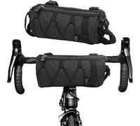 Bicycle Handlebar Bag,Front Bike Storage Pouch,Shoulder Bag Frame Bag,Road Bike Accessories Bicycle Bag 2.5l Frame For Mountain Bike,Travel Bike,Black
