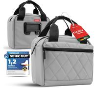 Bicycle Handlebar Bag Waterproof And Spacious Suitable For Electric Bike Grey
