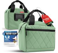 Bicycle Handlebar Bag Waterproof And Spacious Suitable For Electric Bikes Mint Green