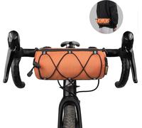 Bicycle Handlebar Bag With Shoulder Strap For Road And Mountain Bike,Orange