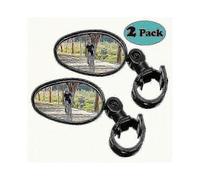 Bicycle Handlebar Mirrors, 2 Pack Rotatable Bike Mirrors with 360 Degree Adjustment for Enhanced Safety