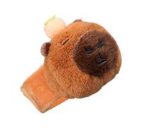 Bicycle Handlebar Plush Toy - Crystal Velvet PP 7x7.5x9cm 25g | Bike Handlebar Decoration with Adjustable Strap, Riding Fun, Gift Giving | Cycling Ornament Mountain Road Bike Kids Adults Outdoor Use