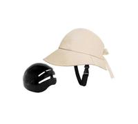 Bicycle Helmet Hat Shaped Helmet Fishing Hat Sun Hat Helmet Hat Type Helmet Cap for Women'S Cycle Everyday Wear Work C