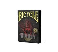 Bicycle "Hidden" - Jeu De 56 Cartes Toilées Plastifiées - Format Poker - 2 Index Standard