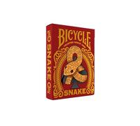 Bicycle Cards – Jeu de 54 cartes Snake – Édition Zodiaque Chinois Année du Serpent – Format Poker